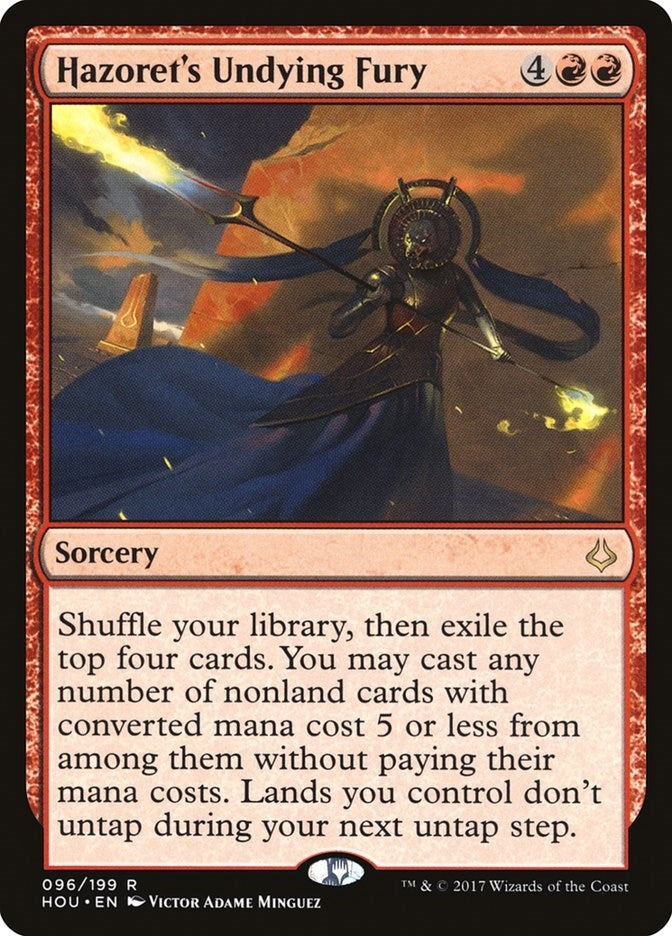 Hazoret’s Undying Fury (96) [HOU] - MTG Single