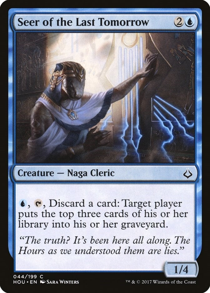 Seer of the Last Tomorrow (44) [HOU] - MTG Single