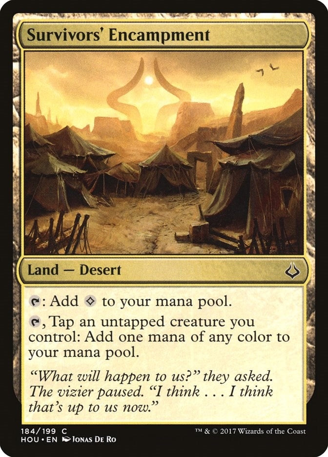 Survivors’ Encampment (184) [HOU] - MTG Single