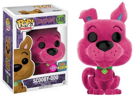 Scooby-Doo!: Scooby Doo (Magenta) (Limited Edition) (Flocked) (SDCC 2017 Exclusive) (149) [POP!] - Funko Sealed