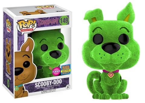 Scooby Doo!: Scooby-Doo (Lime) (Limited Edition) (Flocked) (SDCC 2017 Exclusive) (149) [POP!] - Funko Sealed