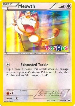 Image for Meowth - 53/83 (Toys R Us Promo) (053/083) (Miscellaneous Cards & Products) - Pokemon