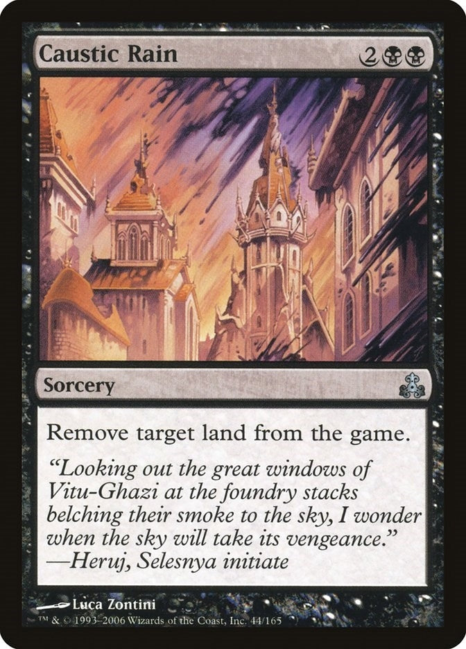 Caustic Rain (44) [GPT] - MTG Single