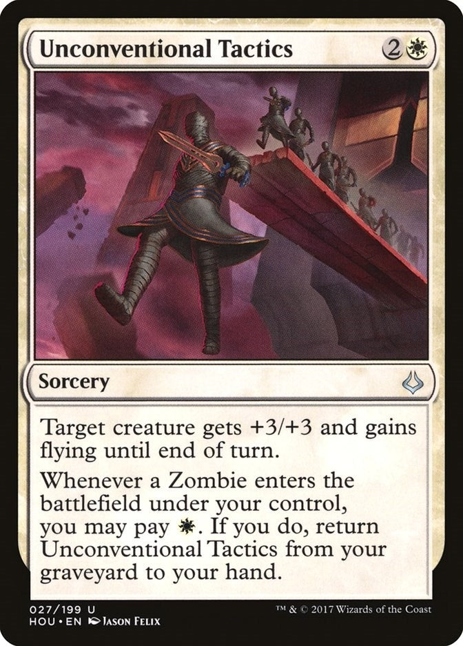 Unconventional Tactics (27) [HOU] - MTG Single