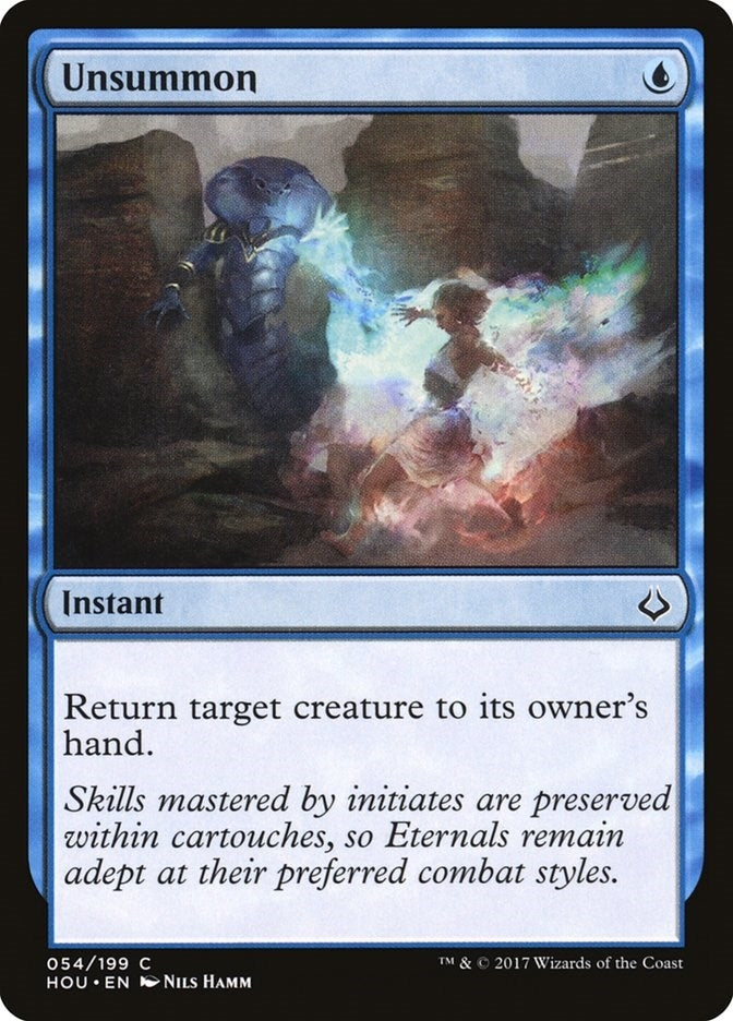 Unsummon (54) [HOU] - MTG Single