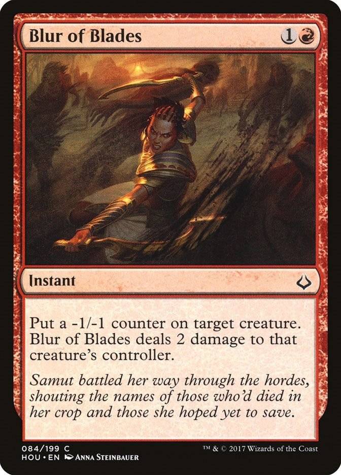 Blur of Blades (84) [HOU] - MTG Single