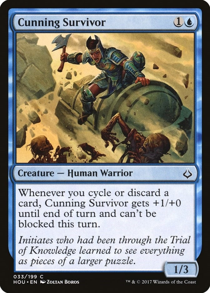 Cunning Survivor (33) [HOU] - MTG Single