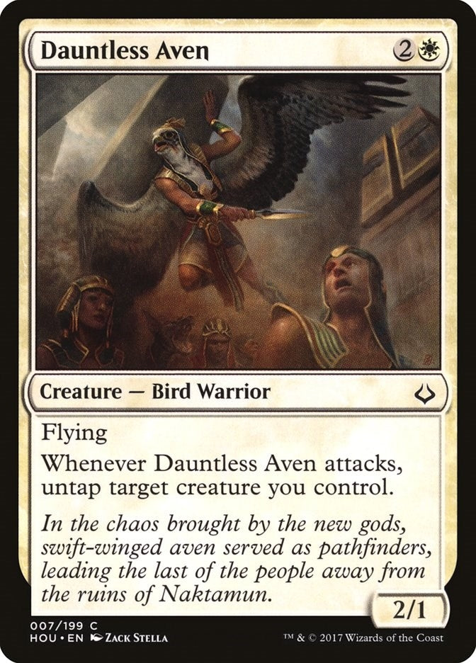 Dauntless Aven (7) [HOU] - MTG Single