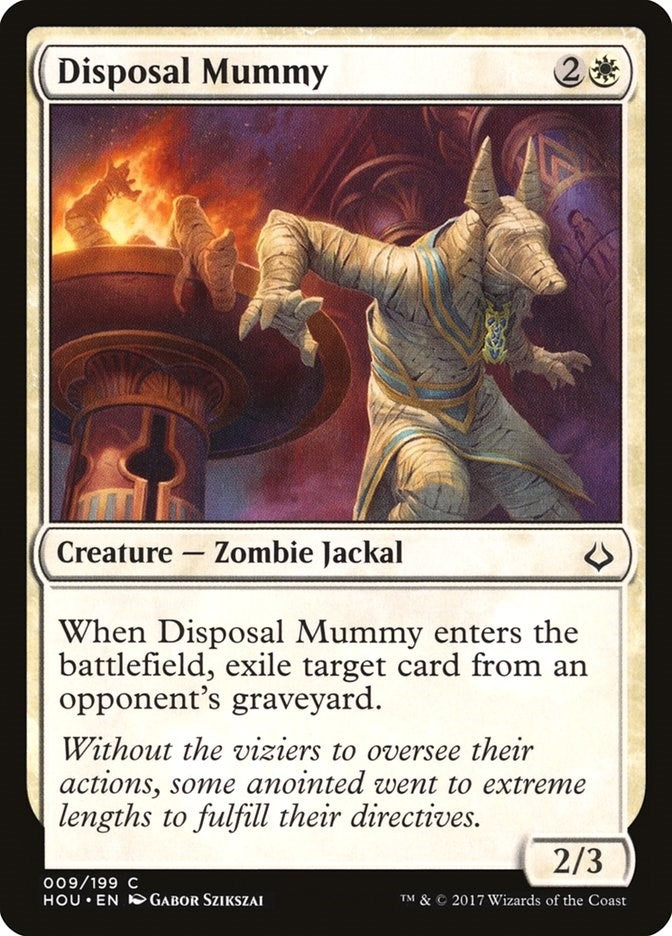 Disposal Mummy (9) [HOU] - MTG Single