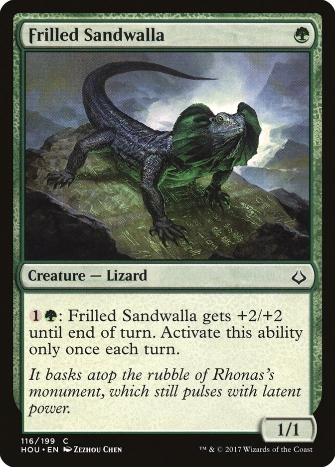 Frilled Sandwalla (116) [HOU] - MTG Single