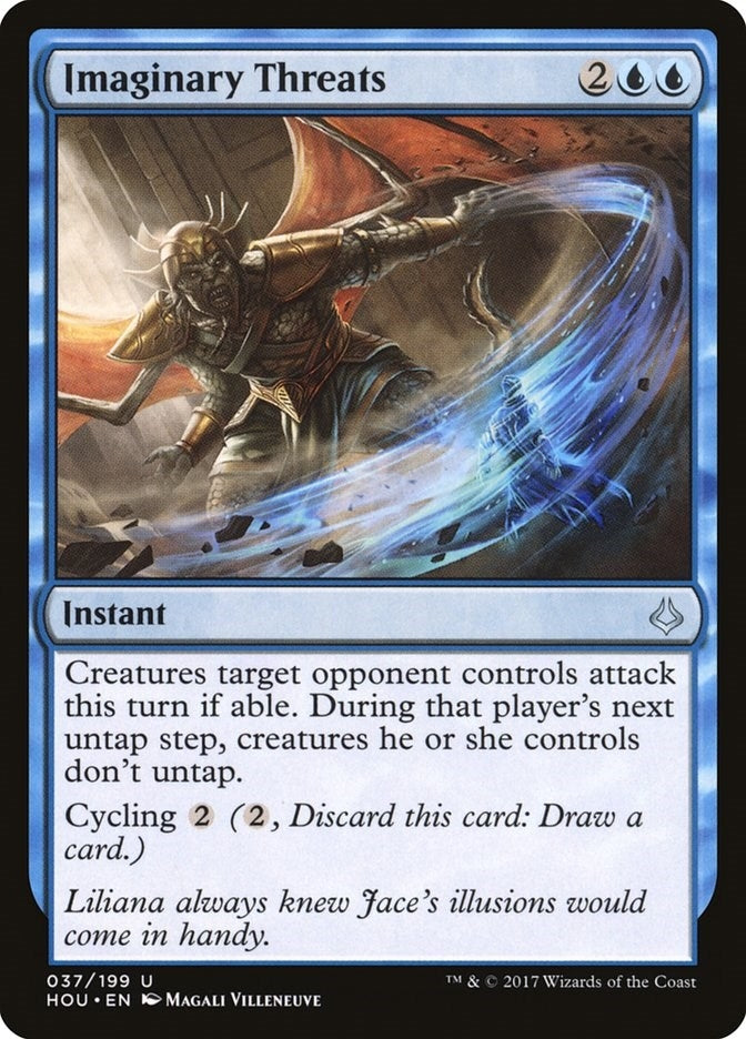 Imaginary Threats (37) [HOU] - MTG Single