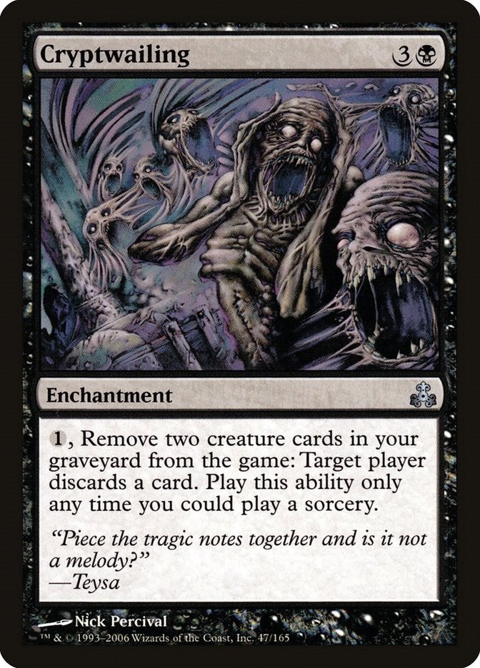 Cryptwailing (47) [GPT] - MTG Single