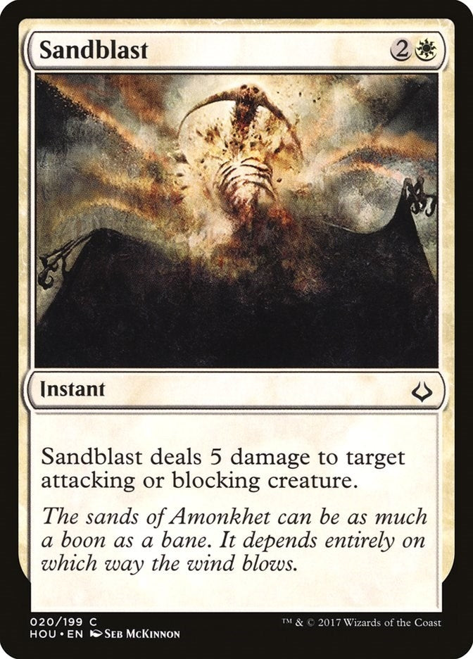 Sandblast (20) [HOU] - MTG Single