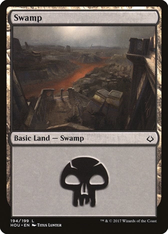 Swamp (194) (194) [HOU] - MTG Single