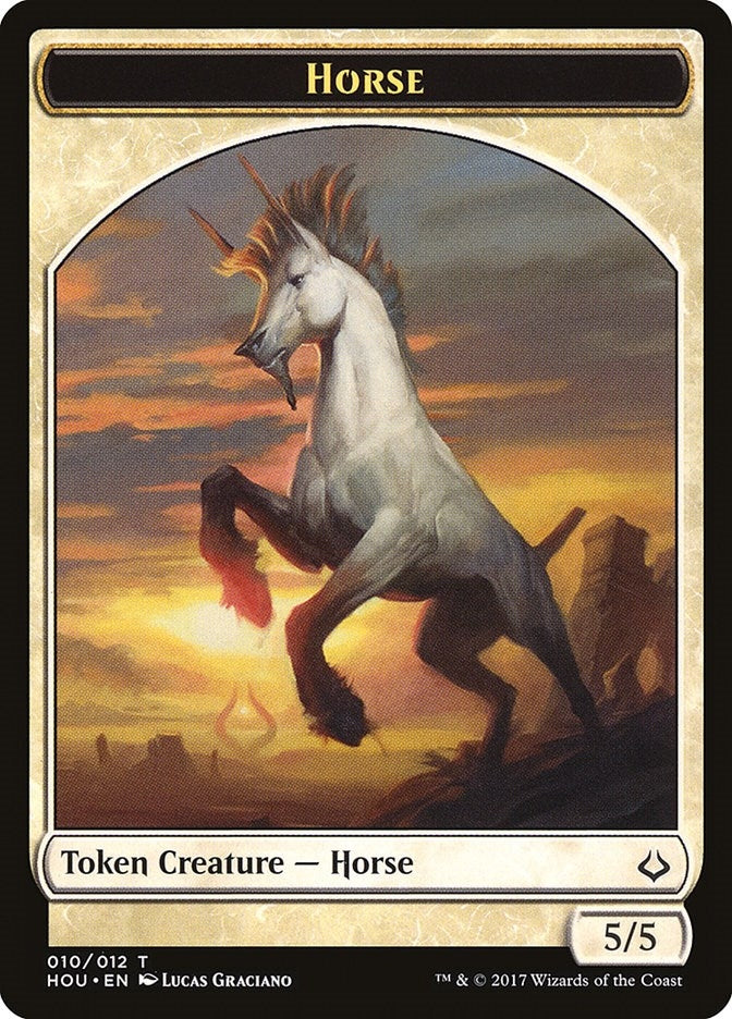 Horse Token (0) [HOU] - MTG Single