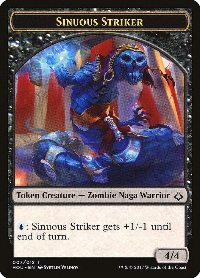 Sinuous Striker Token (0) [HOU] - MTG Single