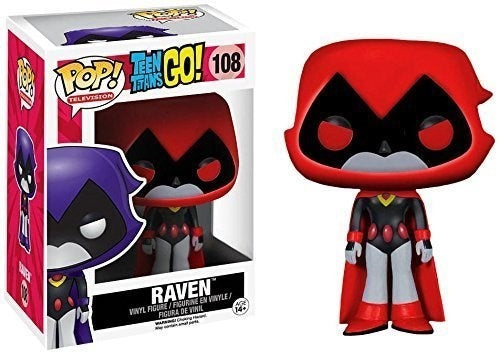 Teen Titans Go!: Raven (Red) (Exclusive) (108) [POP!] - Funko Sealed