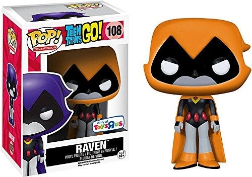 Teen Titans Go!: Raven (Orange) (Toys R Us Exclusive) (108) [POP!] - Funko Sealed