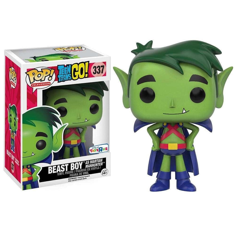 Teen Titans Go!: Beast Boy as Martian Manhunter (Toys R Us Exclusive) (337) [POP!] - Funko Sealed