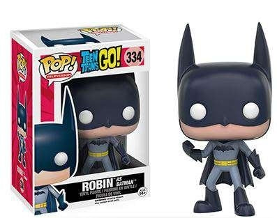 Teen Titans Go!: Robin as Batman (Toys R Us Exclusive) (334) [POP!] - Funko Sealed