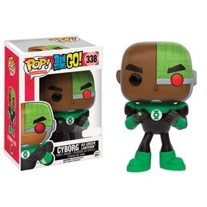 Teen Titans Go!: Cyborg as Green Lantern (Toys R Us Exclusive) (338) [POP!] - Funko Sealed