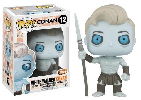 Conan O’Brien: White Walker Conan (Limited Edition) (SDCC 2017 Exclusive) (12) [POP!] - Funko Sealed