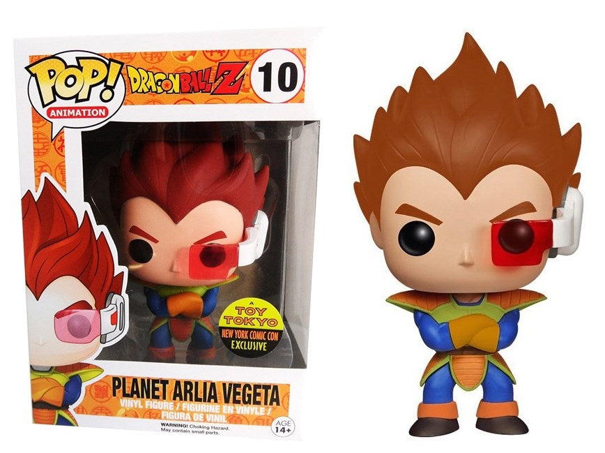 Dragon Ball Z: Planet Arlia Vegeta (Limited Edition) (Toy Tokyo Exclusive) (NYCC Exclusive) (10) [POP!] - Funko Sealed