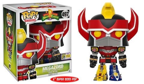 Mighty Morphin Power Rangers: Megazord Super Sized 6’’ (Limited Edition) (SDCC 2017 Exclusive) (497) [POP!] - Funko