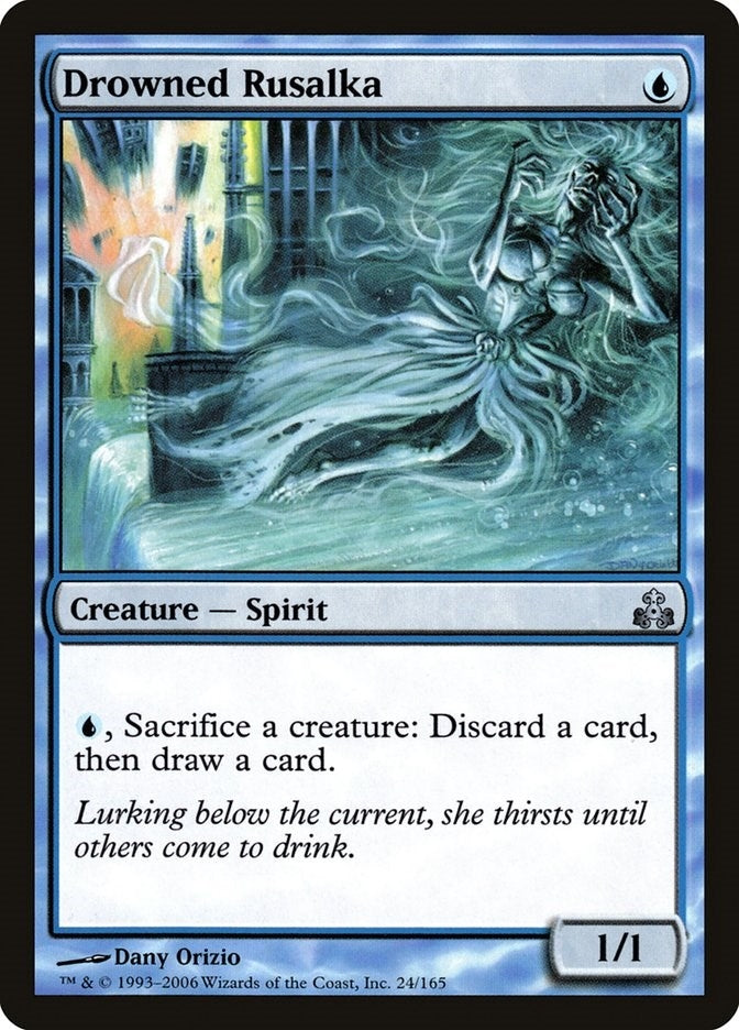 Drowned Rusalka (24) [GPT] - MTG Single