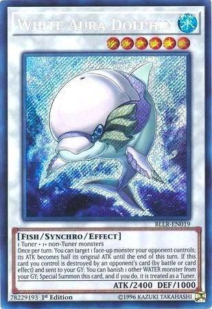 White Aura Dolphin (19) (BLLR) - YuGiOh Single