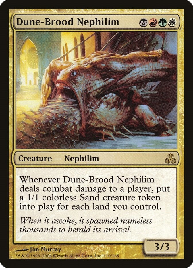 Dune-Brood Nephilim (110) [GPT] - MTG Single