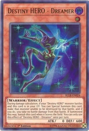 Destiny HERO - Dreamer (24) (BLLR) - YuGiOh Single