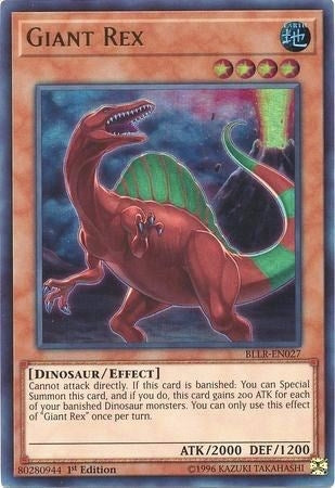 Giant Rex (27) (BLLR) - YuGiOh Single