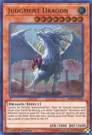 Judgment Dragon (41) (BLLR) - YuGiOh Single