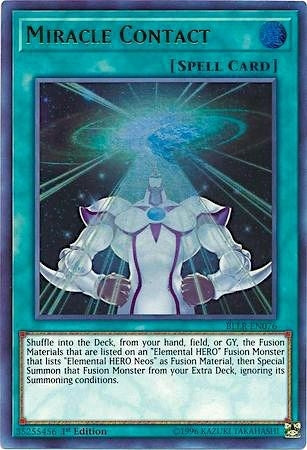 Miracle Contact (76) (BLLR) - YuGiOh Single