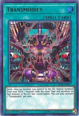 Transmodify (77) (BLLR) - YuGiOh Single