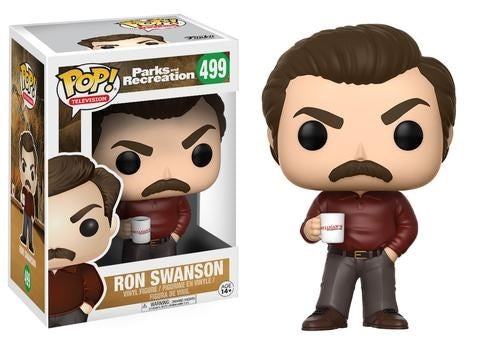 Parks and Recreation: Ron Swanson (499) [POP!] - Funko Sealed