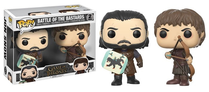 Games of Thrones: Battle of the Bastards - Jon Snow and Ramsay Bolton 2-pack [POP!] - Funko Sealed
