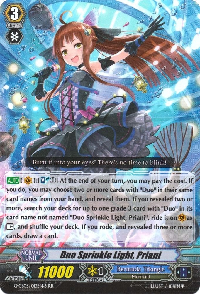 Duo Sprinkle Light Priani (Black) (5013) [G-CB05] - Cardfight Vanguard Single