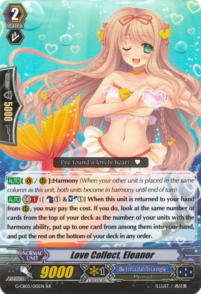 Love Collect Eleanor (5015) [G-CB05] - Cardfight Vanguard Single