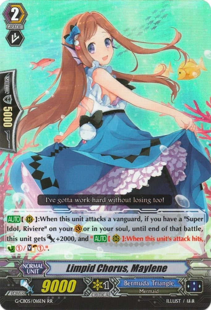 Limpid Chorus Maylene (5016) [G-CB05] - Cardfight Vanguard Single
