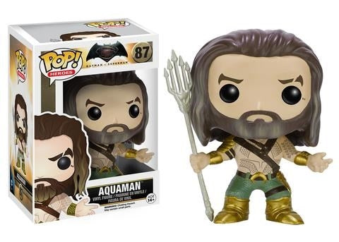 Justice League (2017): Aquaman (199) [POP!] - Funko Sealed