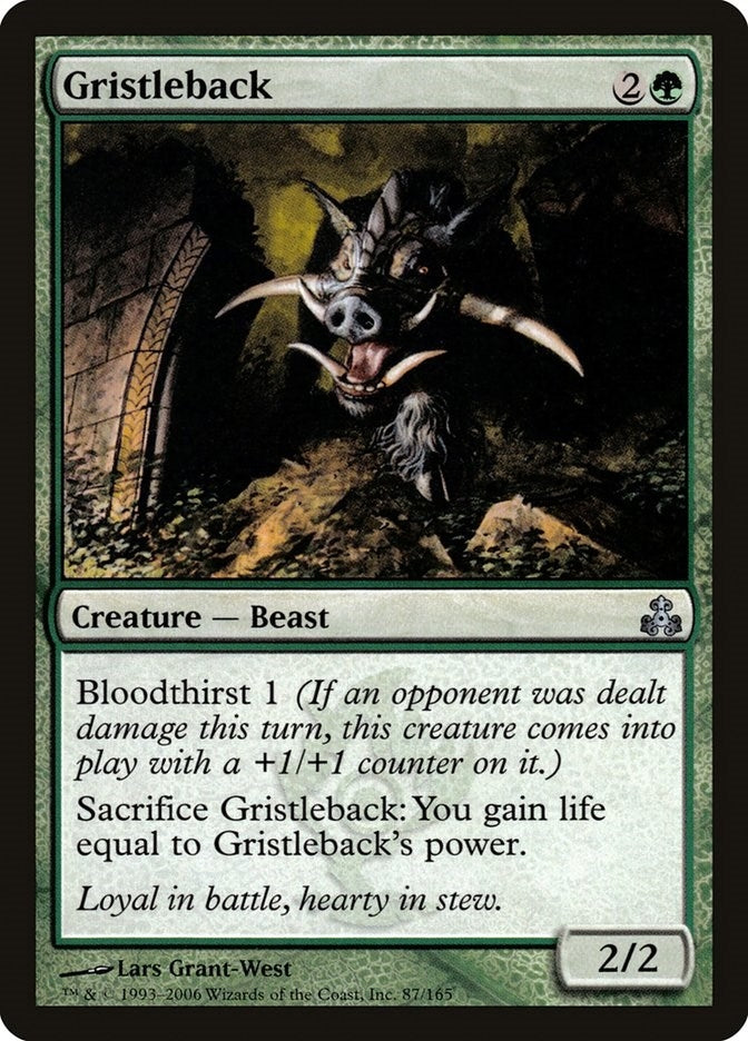 Gristleback (87) [GPT] - MTG Single