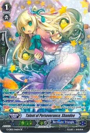 Talent of Perseverance Shandee (SP) (546) [G-CB05] - Cardfight Vanguard Single