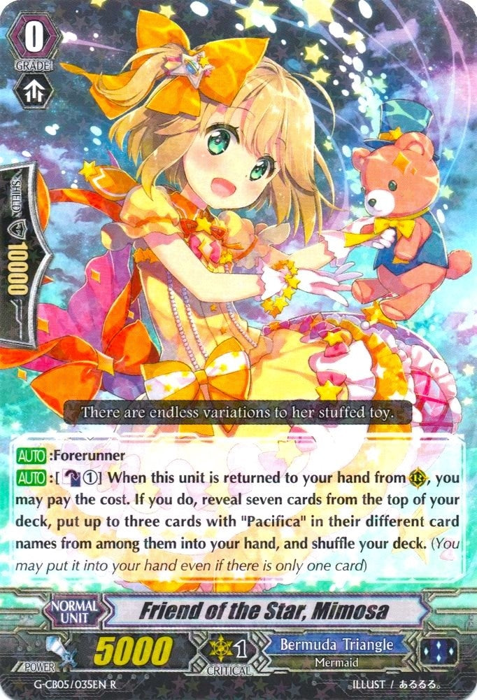 Friend of the Star Mimosa (5035) [G-CB05] - Cardfight Vanguard Single