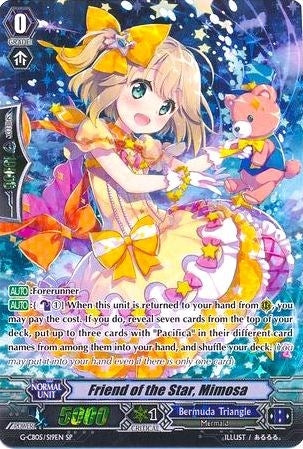Friend of the Star Mimosa (SP) (519) [G-CB05] - Cardfight Vanguard Single