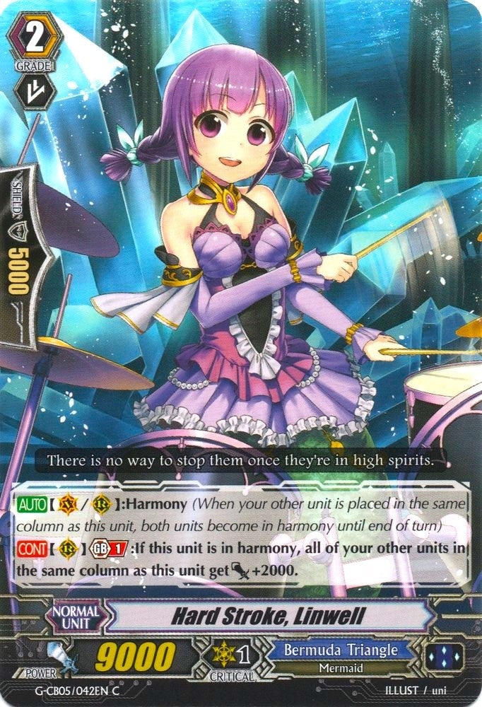 Hard Stroke Linwell (5042) [G-CB05] - Cardfight Vanguard Single