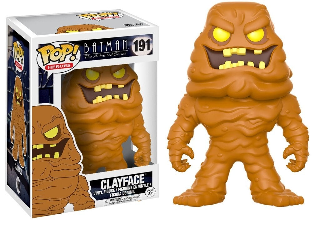 Batman: The Animated Series - Clayface (191) [POP!] - Funko Sealed