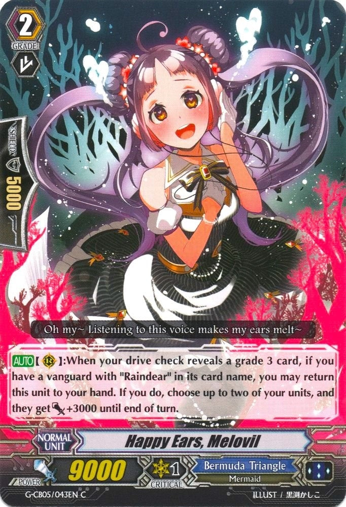 Happy Ears Melovil (5043) [G-CB05] - Cardfight Vanguard Single