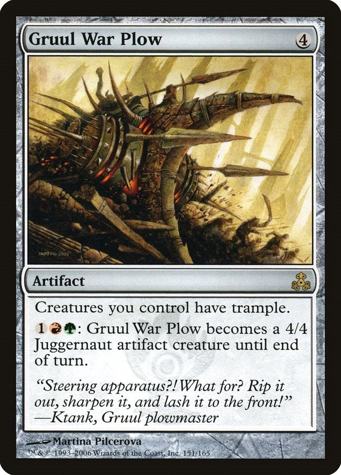 Gruul War Plow (151) [GPT] - MTG Single